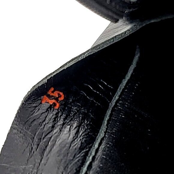 Prada Leather Boots Booties Black 5 - Picture 10 of 12